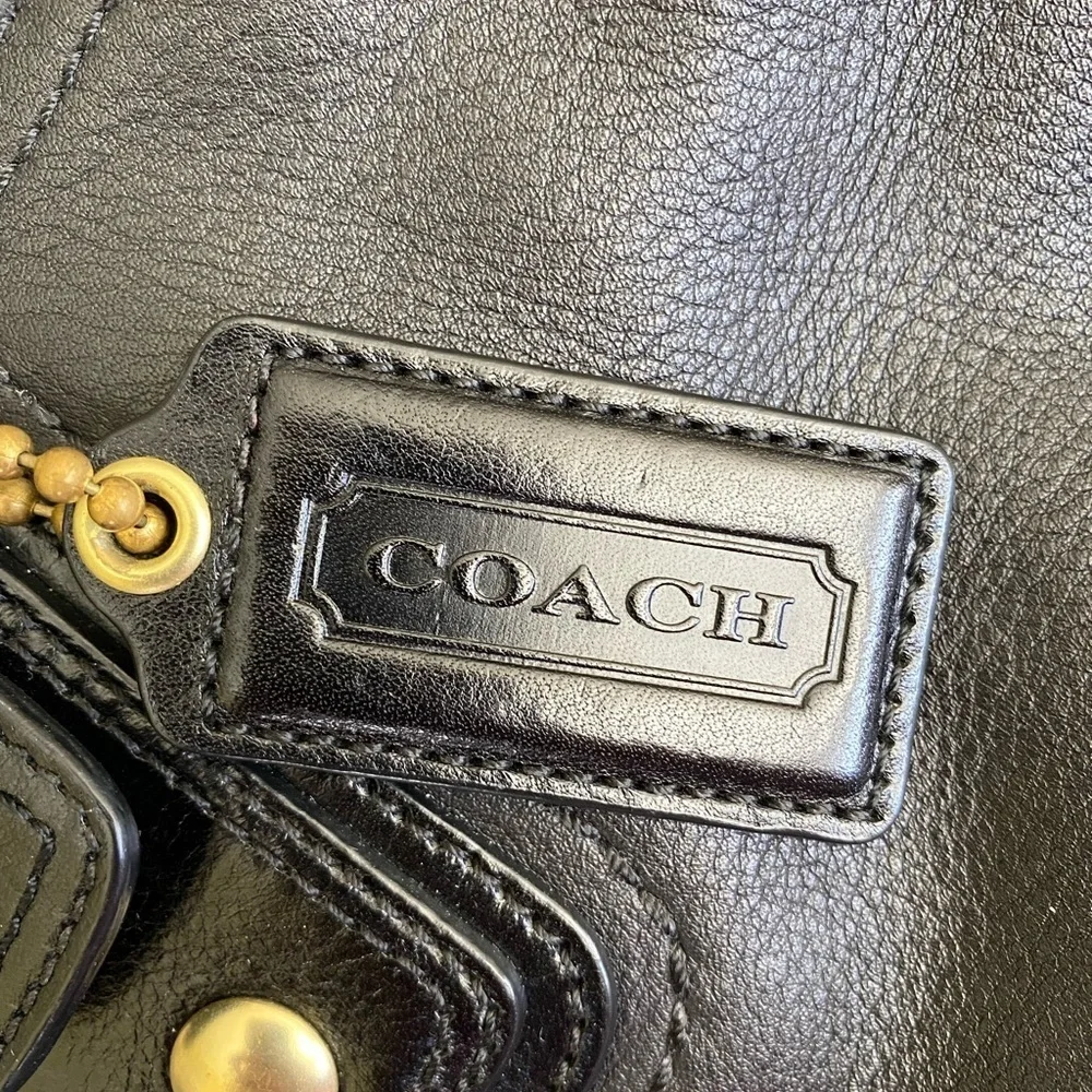 Coach Soho Black Leather Bag F0820-F11844